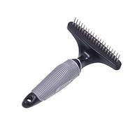 Nobby Starline Professional Grooming Range - Rastrillo desenredante para Perros y Gatos, 20 Dientes giratorios
