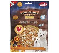 Nobby Starsnack Barbacoa Mini Envuelto Pollo 375G, Nuevo