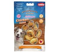 Nobby StarSnack Barbecue Chicken Donut Collagen Aprox. 110 g, Aprox. 5,0 cm, 5 St.
