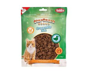 Nobby StarSnack Croquette Duck - Bolsa sin Cereales, 125 g