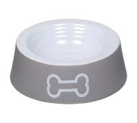 Nobby Tazón De Cerámica Big Bone Gris Para Perros - Acabado Mate