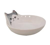Nobby tazón de cerámica para gatos "Kato" blanco; Ø 12 x 5,5 cm, 0,15 l