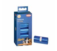 Nobby TidyUp - Bolsas para excrementos (10 rollos, 15 unidades), color azul