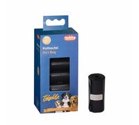 Nobby TidyUp - Bolsas para excrementos (20 rollos, 15 bolsas), color negro