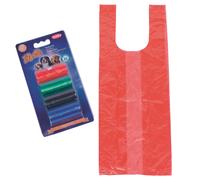 Nobby TidyUp bolsas para excrementos con asa 4 colores 4 rollos de 15 bolsas cada uno