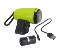 Nobby Tidyup Dispensador Bolsas para Perros Blinky Con LED, USB, Carabina, Incl.