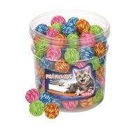 Nobby Toy Box Gato Lata 100 St.. 3.5 cm Bola envuelta. colorido
