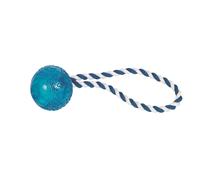 Nobby TPR Ball con cuerda 26cm azul