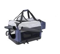 Nobby Traveller Plus 76393 - Bolsa de Transporte (82 x 59 x 59 cm), Color Azul y Gris