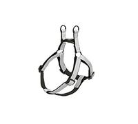 Nobby Vajilla Classic Reflect Soft gau/Negro, Pecho: 50/72 cm; B: 20 mm