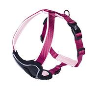 Nobby Vajilla Comfort Classic Preno, Arnés para Perros, FrambuesaRosa, L: 60-75 cm, Ancho: 30 mm, 1 Unidad