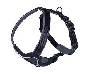 Nobby Vajilla Comfort Classic Preno, Negro/Gris, L: 30-35 cm, Ancho: 15 mm, 1 Pieza