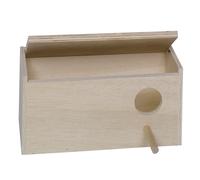 Nobby Wellensittich nido agujero derecha; 28,5 x 14,0 x 14,0 cm