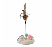 Nobby Zona de Juegos para Gatos con Juguete, diámetro de 19 cm x 38 cm