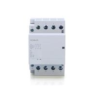 NOBIRTBSA Contactor HCH8s-63 DC24V Bobina DC230V AC230V 63A 4NO Contactor Modular Riel guía(63A 4NC DC AC24V)
