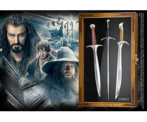 Noble Collection Juego de 3 abrecartas NN1210, El señor de los Anillos