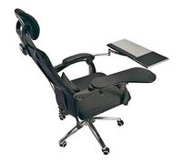 Noble Createaprototype Soporte para ratón para computadora portátil Estación de Trabajo Silla para Videojuegos o Barra Redonda Bandeja para Teclado montada Plataforma para PC Reposabrazos