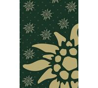 Noble Edelweiss Collection Hardcover Notebook, 6x9, 120 Pages - Lined Journal, Wedding Planner & Recipe Book, Grün: Elegantes Tagebuch für tägliche ... Schreiben - Perfekte Geschenkidee für Frauen