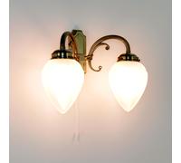 Noble Lámpara Pared Estilo Moderno Con Interruptor Tirador Flurleuchter Lámparas