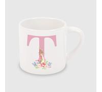 Noble & Page - Bright & Fun - Taza irrompible de polímero de 6 onzas, rosa, Peter Rabbit - T