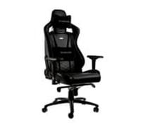 Silla gaming noblechairs epic pu leather negro/dorado (nbl-pu-gol-002)