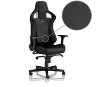 noblechairs Epic Silla de Gaming - Silla de Oficina - Cuero sintético PU - Edición Negra