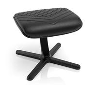 noblechairs Footrest V2.0 Real Leather Edition, 45 grados de inclinación, materiales premium, funda de piel, color negro