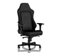 noblechairs Hero Silla de Gaming - Silla de Oficina (Edición Negra, Cuero Sintético PU)