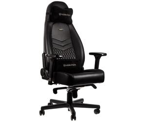 Noblechairs Icon Silla Acolchada Cuero Negro
