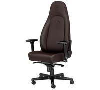 Noblechairs icon silla para videojuegos de pc asiento acolchado marró