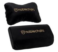 noblechairs Juego de Cojines para sillas de Juego Epic/Icon/Hero - Negro/Oro