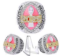 noblehead Fantasy Football Ring 2025 Heavy FFL Championship Ring Award Trophy for Fantasy Football League Ganador
