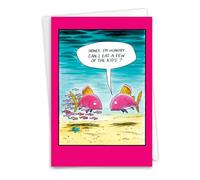 NobleWorks 0150 - Tarjeta de felicitación para el día del padre con sobre de 5 x 7 pulgadas