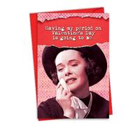 NobleWorks - Tarjeta de felicitaciσn de amor para el dνa de San Valentνn con sobre de 5 x 7 pulgadas (1 tarjeta) Holiday Pain in the A$$ 2192