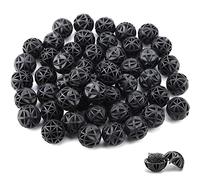 Nobleza 114Pcs Bio Filtro, Poroso Bioquímico Filtro de Bola Medios Material del Filtro de Agua con Algodón para el Tanque de Peces Estanque Acuario