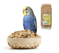 Nobleza - (2 * 500g) Comida para Periquitos, Pienso Premium para Aves, Alimento Sana y Sabrosa para Pájaros