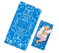 Nobleza Alfombra Refrescante para Cama - Gel Activado por Presión, Enfriamiento Instantáneo sin Agua ni Electricidad - Ideal para Fiebre, Sofocos, Sudores Nocturnos - Múltiples Tamaños (80x120cm)