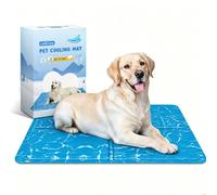 Nobleza Alfombrilla Refrescante para Mascotas - Estampado, Gel Auto-refrigerante No Tóxico - Ideal para Perros y Gatos en Verano - Tamaño: 50x65 cm -