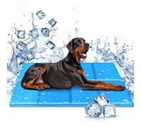 Nobleza Alfombrilla Refrescante para Perros Extra Grandes, 120*80cm, Alfombra Refrescante para Mascotas, Cama Perro Verano, Auto Refrigerante No