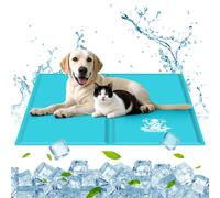 Nobleza Alfombrilla refrescante para Perros Gatos, 120*80cm Manta Rrefrescante para Perro, Cama Refrescante Mascotas Grande, Alfombra de Gel Activada