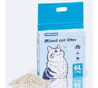 Nobleza Arena de Tofu para Gatos 2.5KG, Arena Aglomerante Natural con Bentonita, Sin Polvo, Control de Olores, Alta Absorción, Desechable en el Inodoro