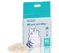 Nobleza Arena de Tofu para Gatos 2.5KG, Arena Aglomerante Natural, Sin Polvo, Control de Olores, Alta Absorción, Desechable en el Inodoro