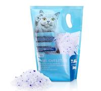 Nobleza - Arena para Gatos de sílice Camada para Gatitos de Gel de Diamante 7.6L/3KG Absorbente, Cómodo Biodegradable