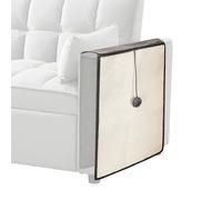 Nobleza Arenero Autolimpiable Inteligente para Gatos con App, 80L Capacidad, Ideal para Varios Gatos, Incluye 2 Rollos de Bolsas de Basura SL01 White-1pcs