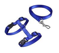 Nobleza Arnés para Gatos con Correa,Ajustable Seguridad Arnés para Gatos,Chalecos para Gatos con Correas,Azul,Adecuado para Mascotas pequeñas como Gatitos, Cachorros y Conejos pequeños