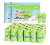Nobleza Bolsas Caca Perro, 720 Unidades Bolsas Caca Perro con 2 Dispensador, Bolsas Excrementos Perros Extra Grueso, Fuerte y a Prueba, 48 Rollos/720 Unidades