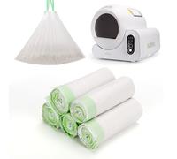 Nobleza - Bolsas higiénicas desechables para residuos de arenero automático 55x30cms - Compatible con Litterbot 2.0