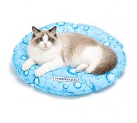 Nobleza Cama de Enfriamiento para Mascotas, Almohada Autorrefrigerante para Perros y Gatos, Alfombra Redonda de Gel Frío para Verano, Cojín Refrescante Impermeable,43 * 43 * 4CM