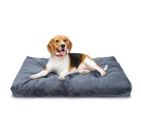 Nobleza Cama Perro Grande, Cama Perro Lavable, Cama Para Perros, Suave y Esponjoso, Cama de Perro Antideslizante, Gris Oscuro, 110x73cm
