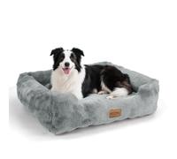 Nobleza Cama Perros Pequeños, Cama Gatos Peludo y Mullido, Felpa de Burbujas Ultra Suave, Acolchado Reforzado, Funda Desenfundable Fácil Limpieza,